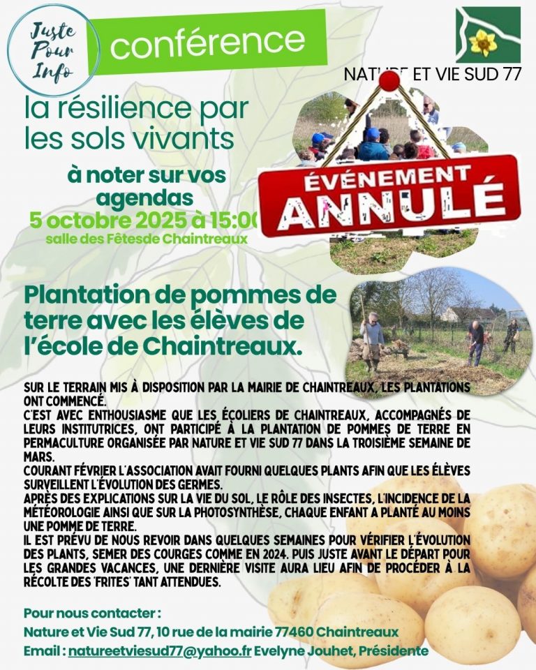 conférence sols